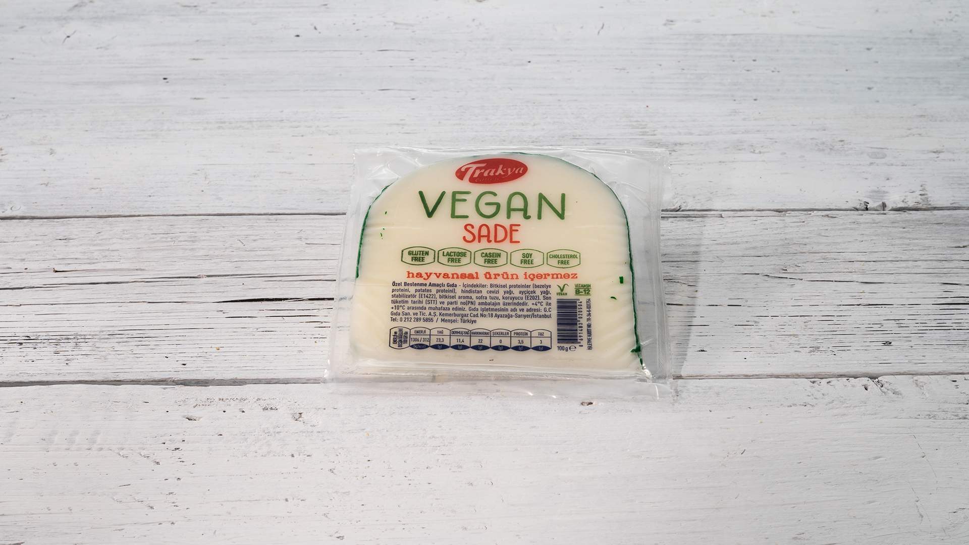 TRAKYA ÇİFTLİĞİ VEGAN SADE 100GR.